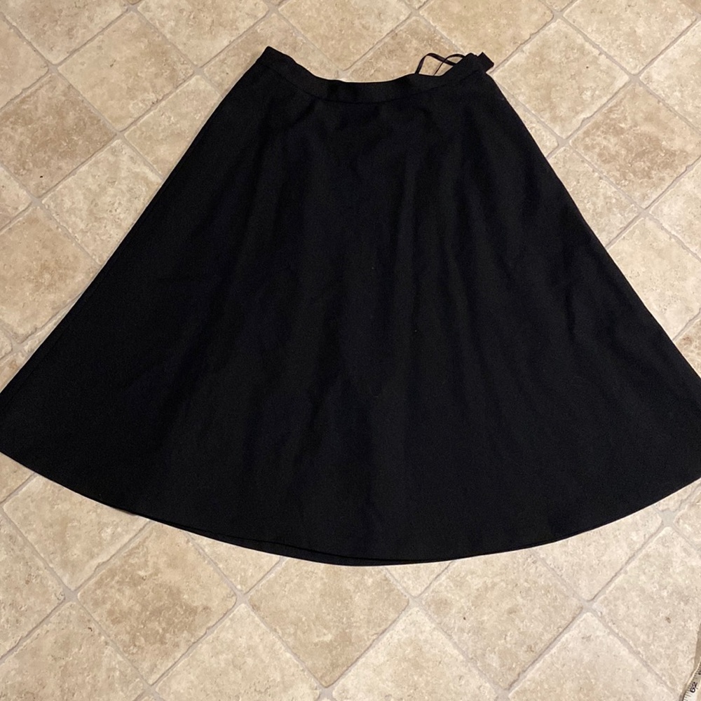 Ralph Lauren Green Label Midi A-Line Wool skirt size 12P